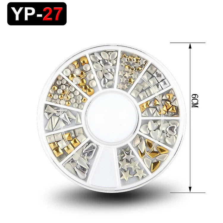 Смесь 3D маникюра украшения для ногтей искусственный бриллиант ногтей|Стразы и