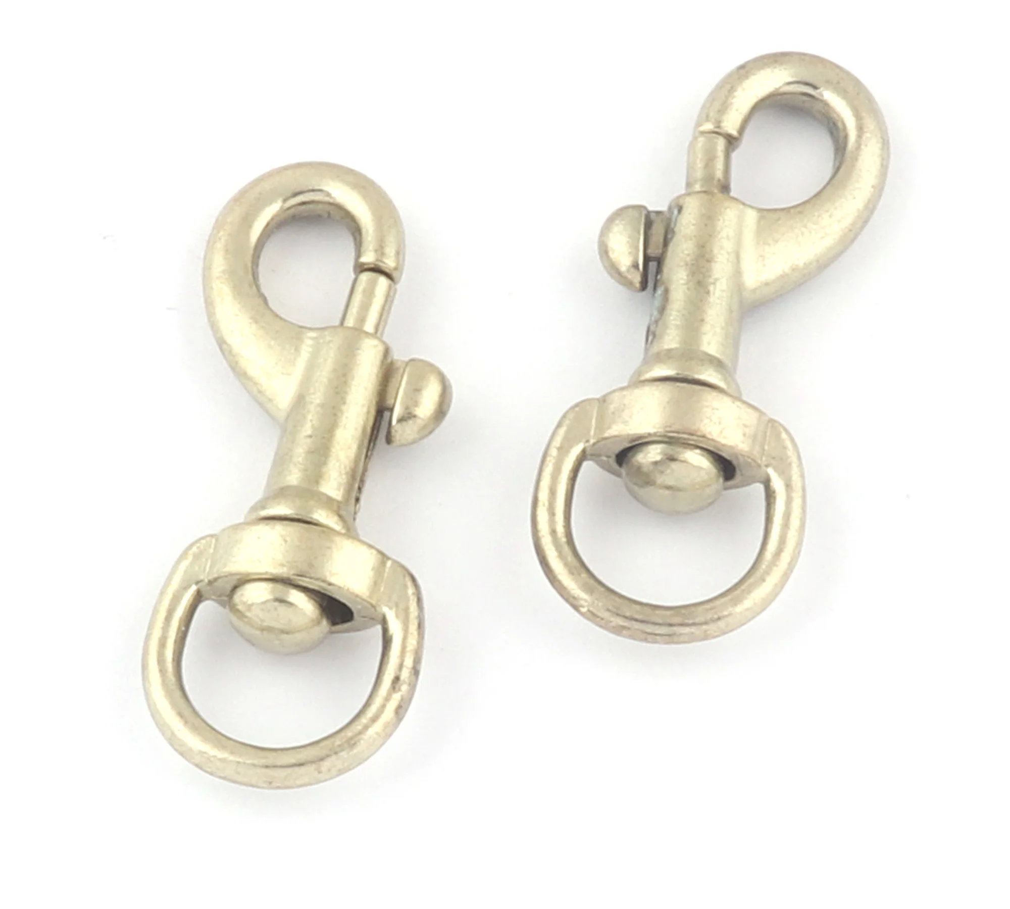 Бронзовая Поворотная застежка карабин для ювелирных изделий Очаровательная