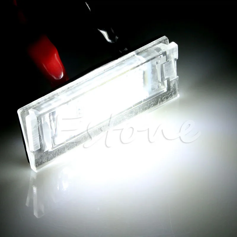 1 пара безошибочных светодиодных ламп для номерного знака BMW E39 5D 5-дверного