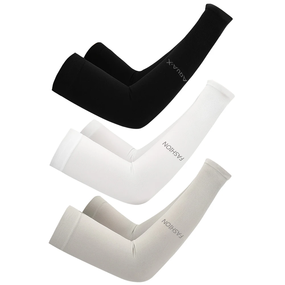 Mangas de brazo de refrigeraci&oacute;n Unisex, para ciclismo, correr, deporte, protector solar, protecci&oacute;n solar, Mangas de brazo de refrigeraci&oacute;n para hombres y mujeres-0