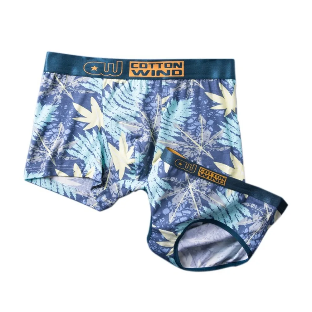 

Pure cotton printed underwear for lovers