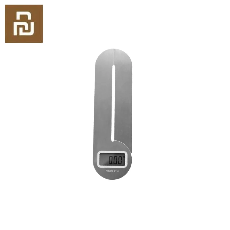 Xiaomi цифровой Кухня весы 130g Портативный карманная из нержавеющей стали высокого