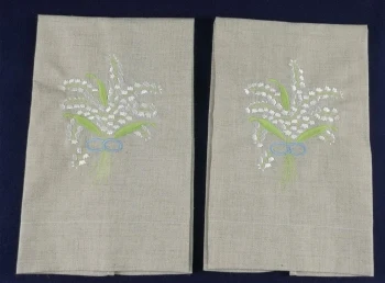 Набор из 12 модных носовых платков льняное чайное полотенце овсяной муки-14 х22