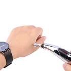 USB аккумуляторная акупунктурная ручка, 3 головки, лазерный меридиан, энергичный массажер-ручка, массажер для тела, лица, шеи, ног, терапия, забота о здоровье