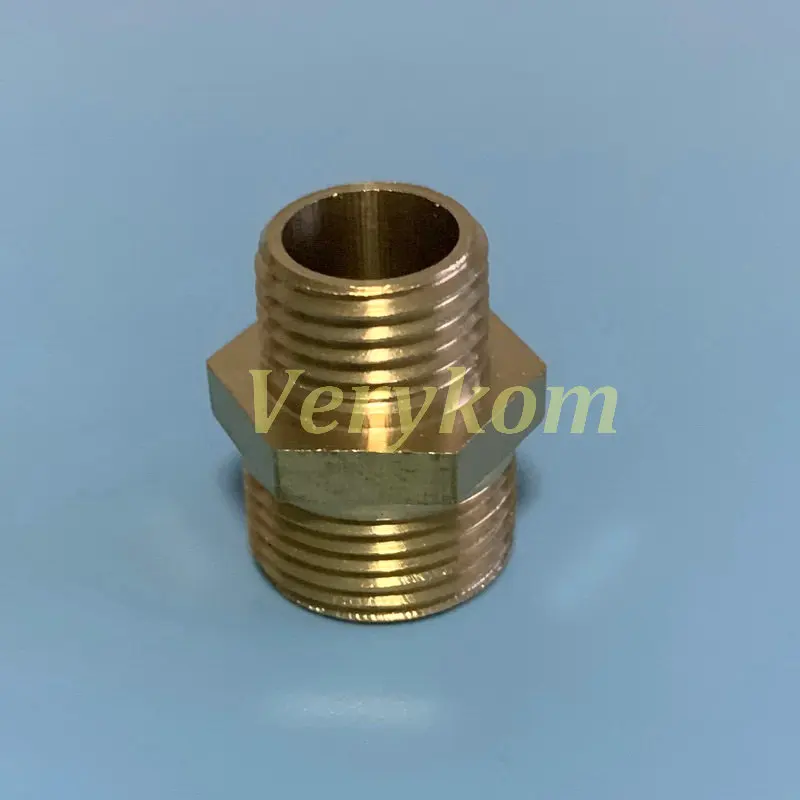 10x Verykom пневматический латунный редукционный фитинг 1/8 &quot3/8" 1/4 "неравный папа