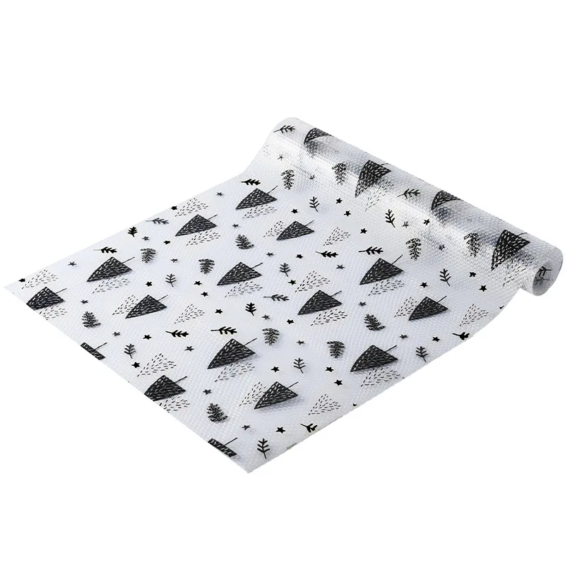 Printing drawer Fridge mat Freezer moisture proof pad cutable wardrobe kitchen waterproof mat shoe cabinet dustproof enlarge