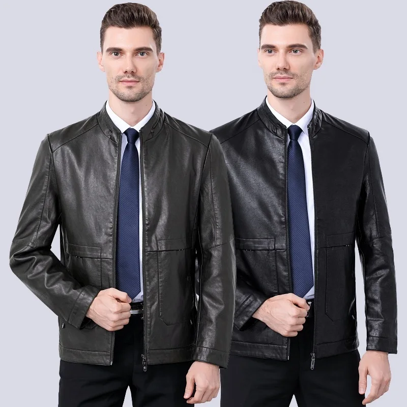 

Men's garment leather, 2020 new autumn new han edition cultivate morality leisure jacket handsome male coat
