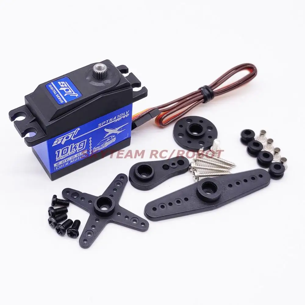 SPT5410LV 10 кг высокоскоростной стандартный сервопривод металлическая Шестерня 1:10