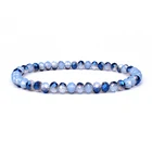 Минималистское Исцеление 68 мм мини-Бриллиантовая унисекс Бриллиантовая Обсидиановая йога баланс ювелирные изделия подарок