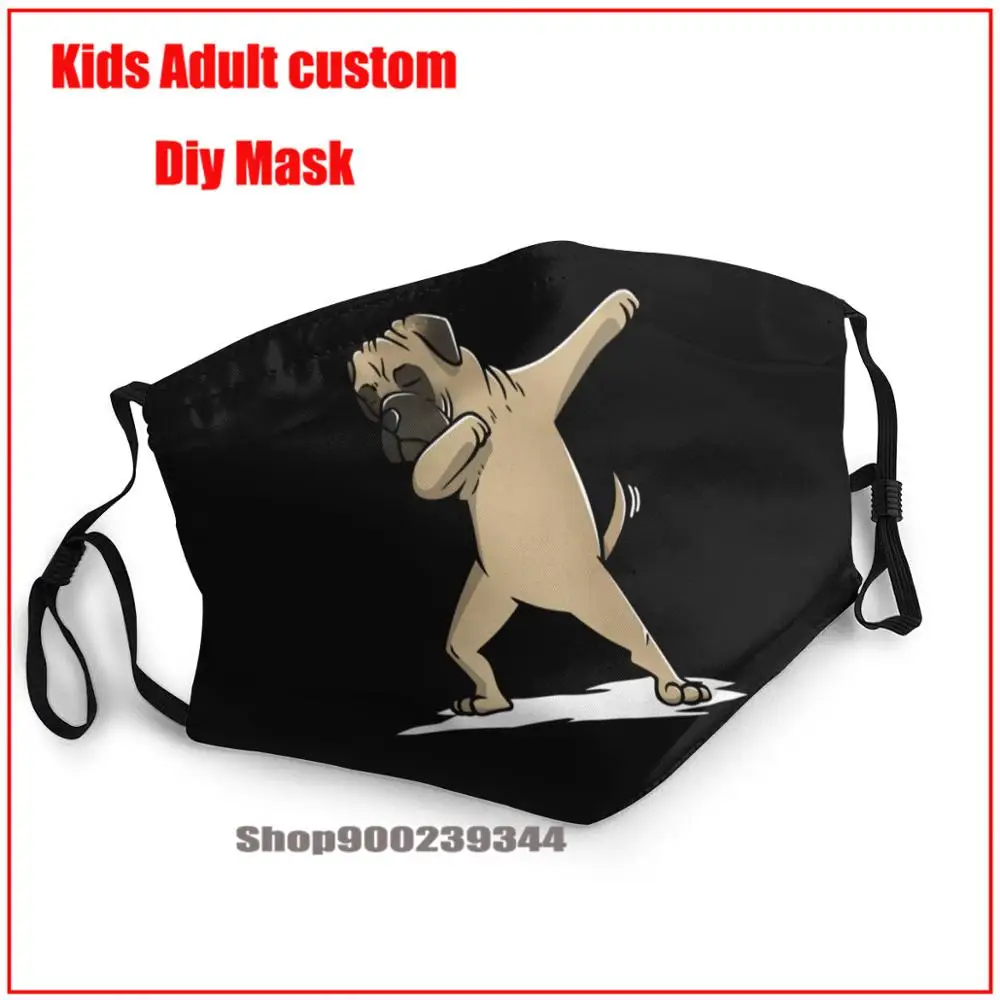 Bullmastiff Dabbing Dog Dab Танцевальная Маска для взрослых детей мужчин женщин маска лица