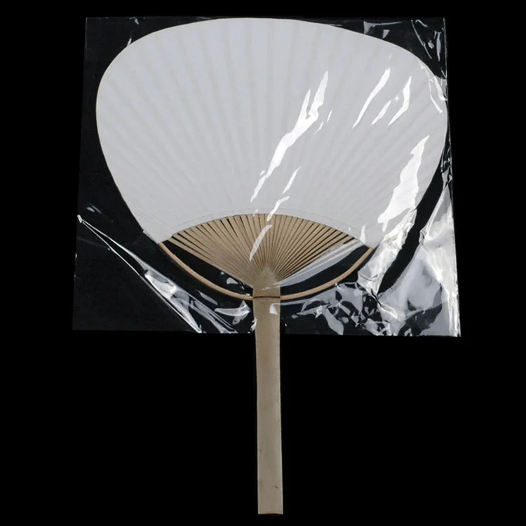500pcs Customized Chic Paper Hand Fans with Bamboo Frame and Handle Wedding Party Favors Gifts Paddle Fan Spanish | Дом и сад