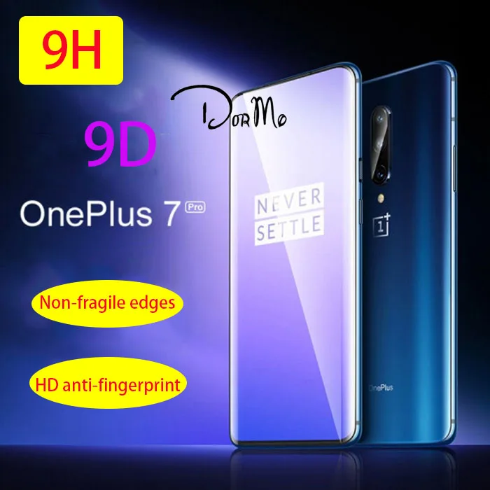9D Защитное стекло для One Plus 7 7T Pro защитная пленка из закаленного стекла | Мобильные