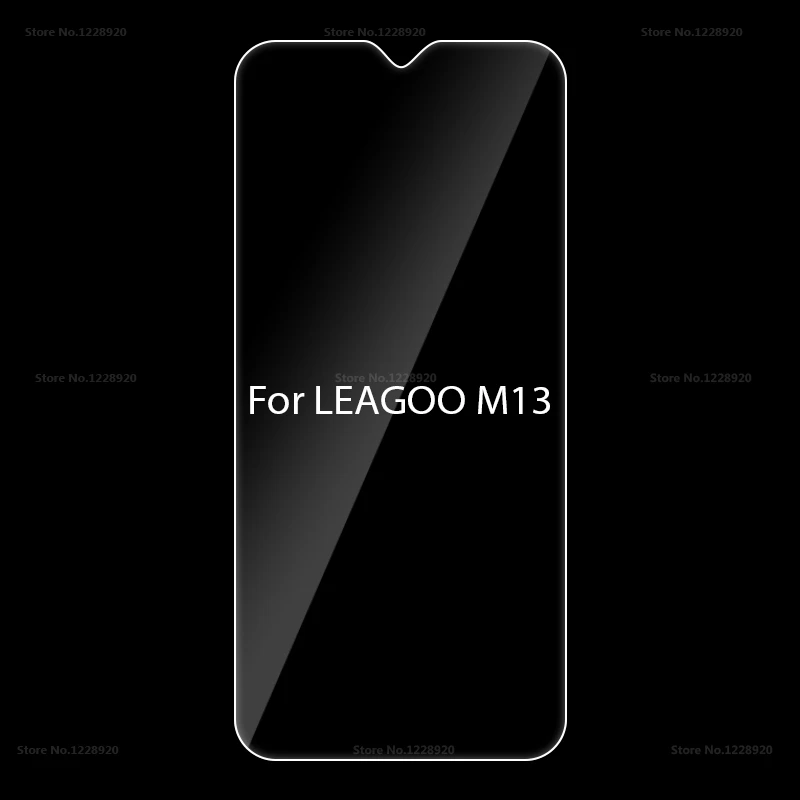 Высокопрозрачное закаленное стекло 9H для LEAGOO M13 M11 M9 M8 PRO M5 T8S KIICAA POWER 2 защитная