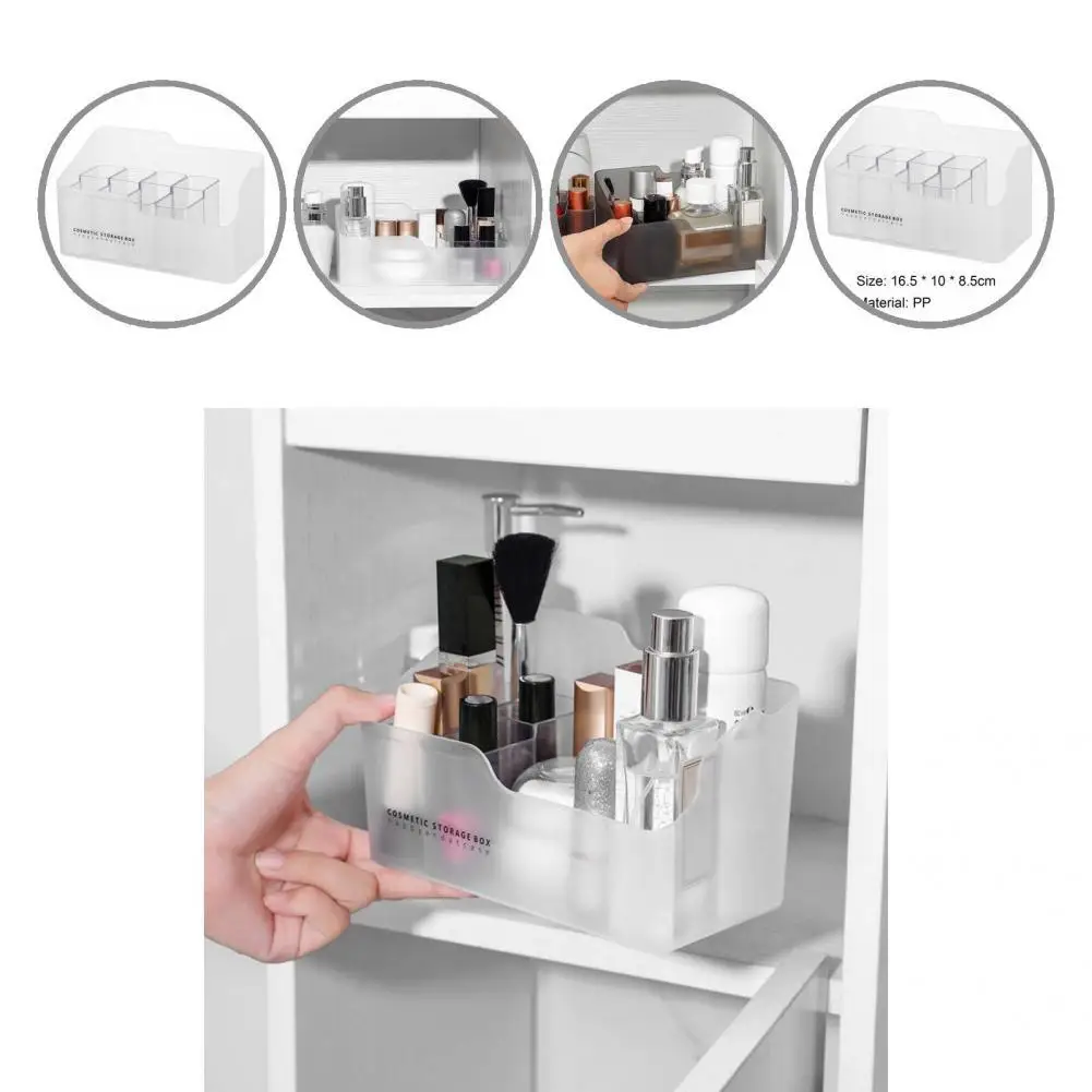 

Контейнер для хранения с открытым верхом, удобный в использовании небольшой косметический поднос