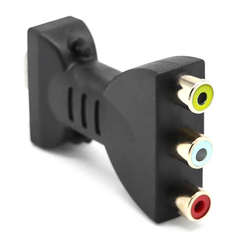Высококачественный HDMI штекер на 3 RGB RCA видео аудио адаптер AV компонентный