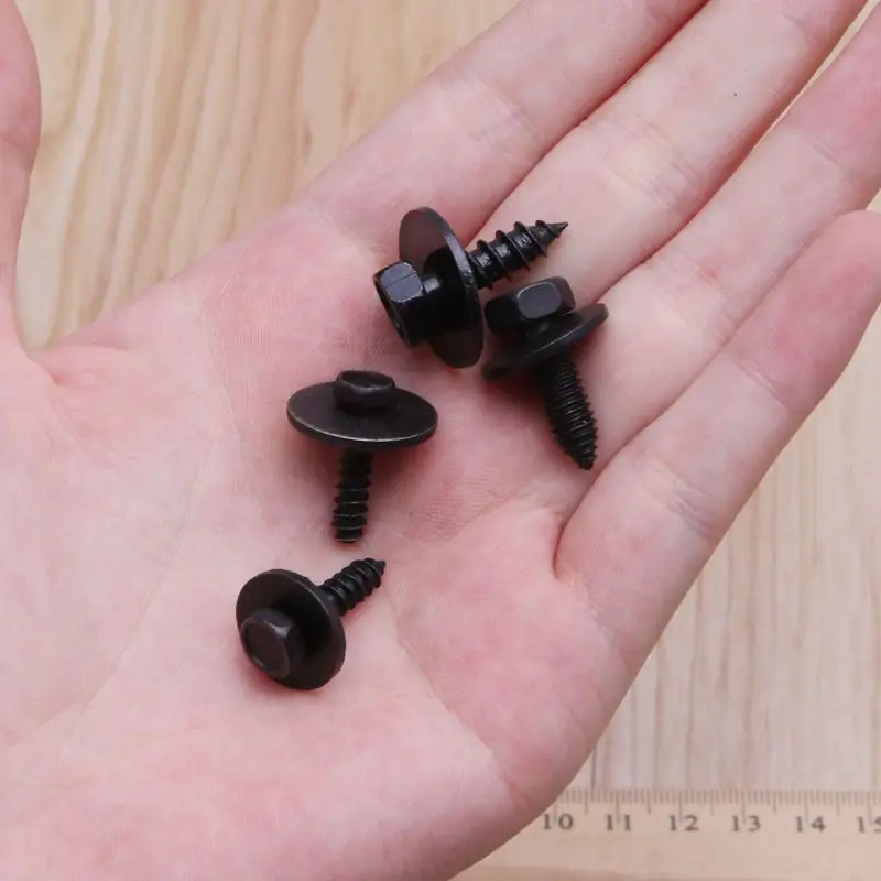 

2020 New 10PCS Universal Hex Screws Self Tapping Tapper Screw for Various Car Vehicle Kit