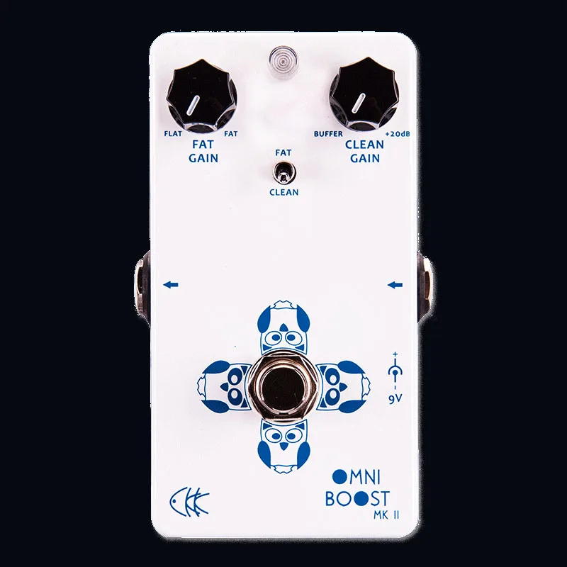 CKK Omni Boost MK II Dual & Buffer педаль для гитарных эффектов аксессуары гитар электрогитар