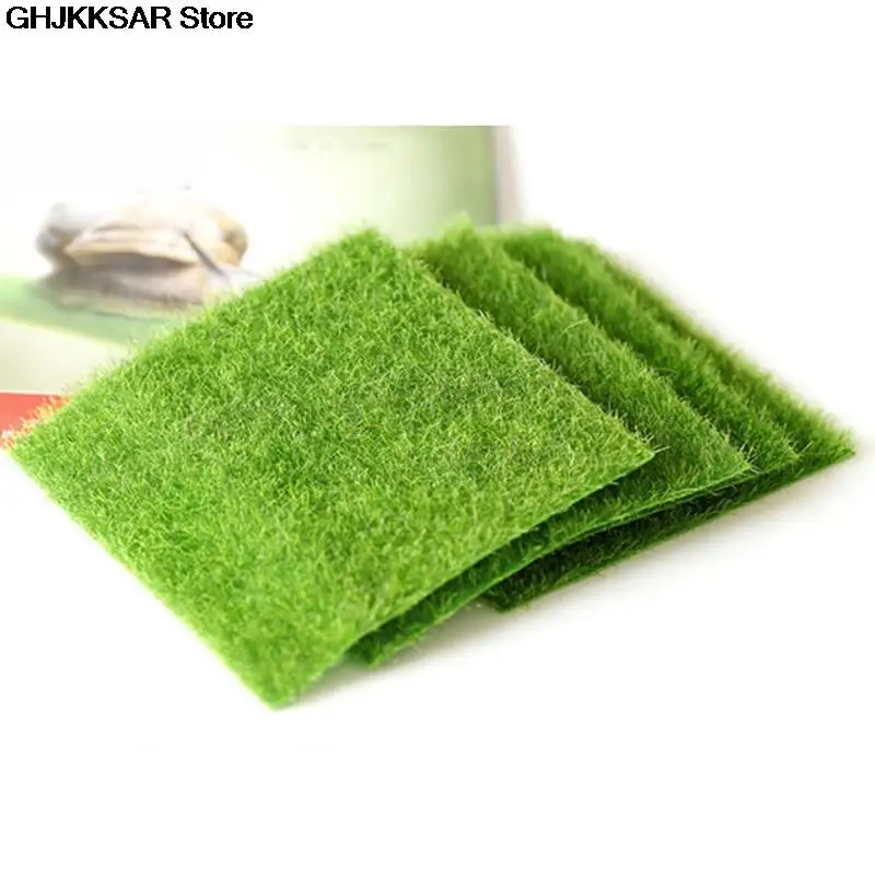 Искусственный мох для творчества искусственные растения декоративная газон