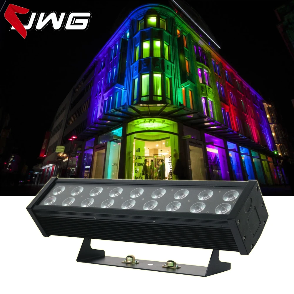 2021 New Outdoor Building LED Wall Washer 18x10W RGBW 4in1 LED City Color Light