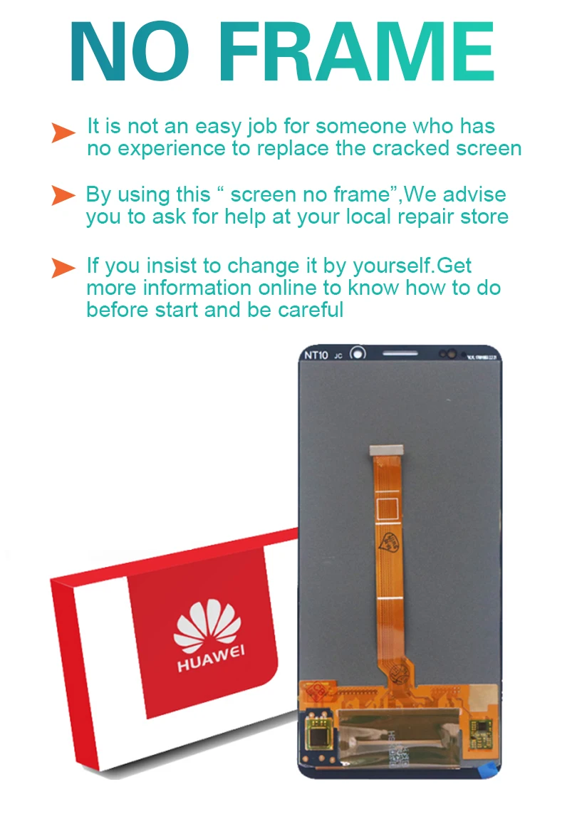 6,0 ''дисплей с рамкой Замена для huawei mate 10 Pro lcd кодирующий преобразователь сенсорного экрана в сборе BLA-L09 BLA-L29