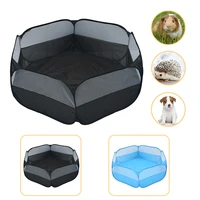 small animals fences pet tent reathable folding fence for hamster puppy cat guinea pig portable pet cage delivery room