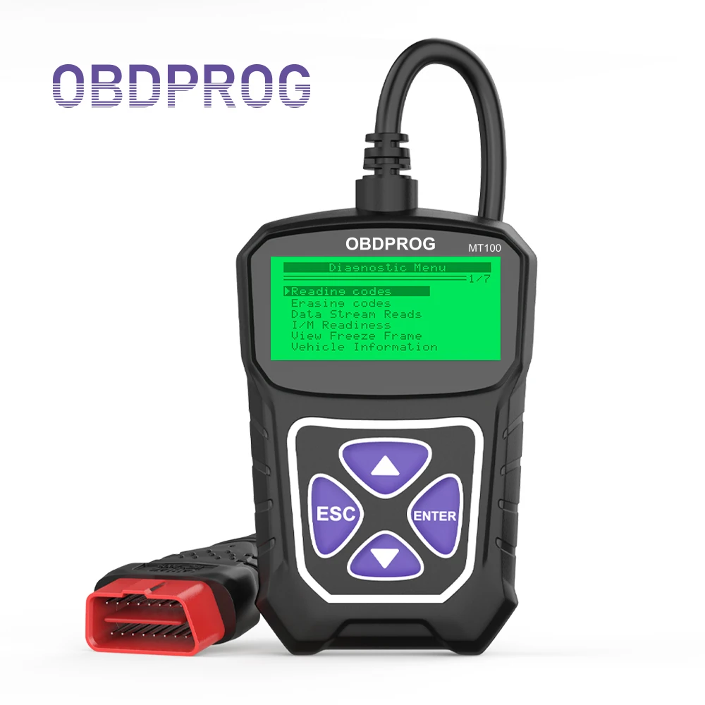 

Профессиональный сканер OBDPROG MT100 OBD2, диагностические инструменты, считыватели кодов, проверка мотора, стирание кодов OBD 2, Автомобильные Диаг...