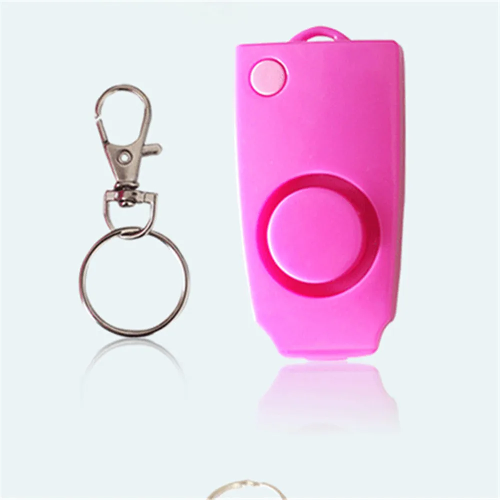 Reach To 120DB Super Loud Wolf Alarm Keychain For Women Children Keep Safe From Sex Maniac Bag Pendant Key Rings A694 | Украшения и