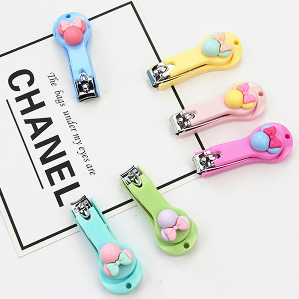 1 шт. Портативный Мультяшные кусачки для маникюра или педикюра резак