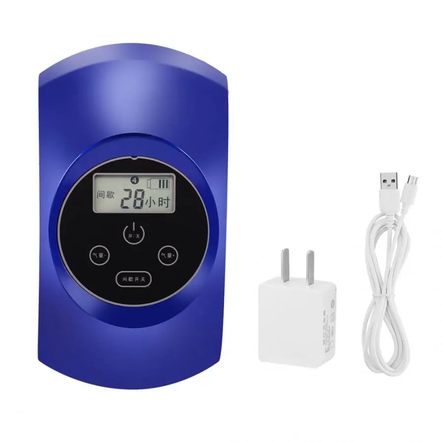 Аквариумный воздушный насос 8 Вт портативный Перезаряжаемый бесшумный двойной