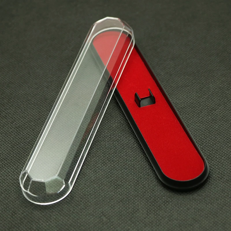 

Creative Pencil Case Pen Storage Box Stationery Organizer School Office Use Transparent