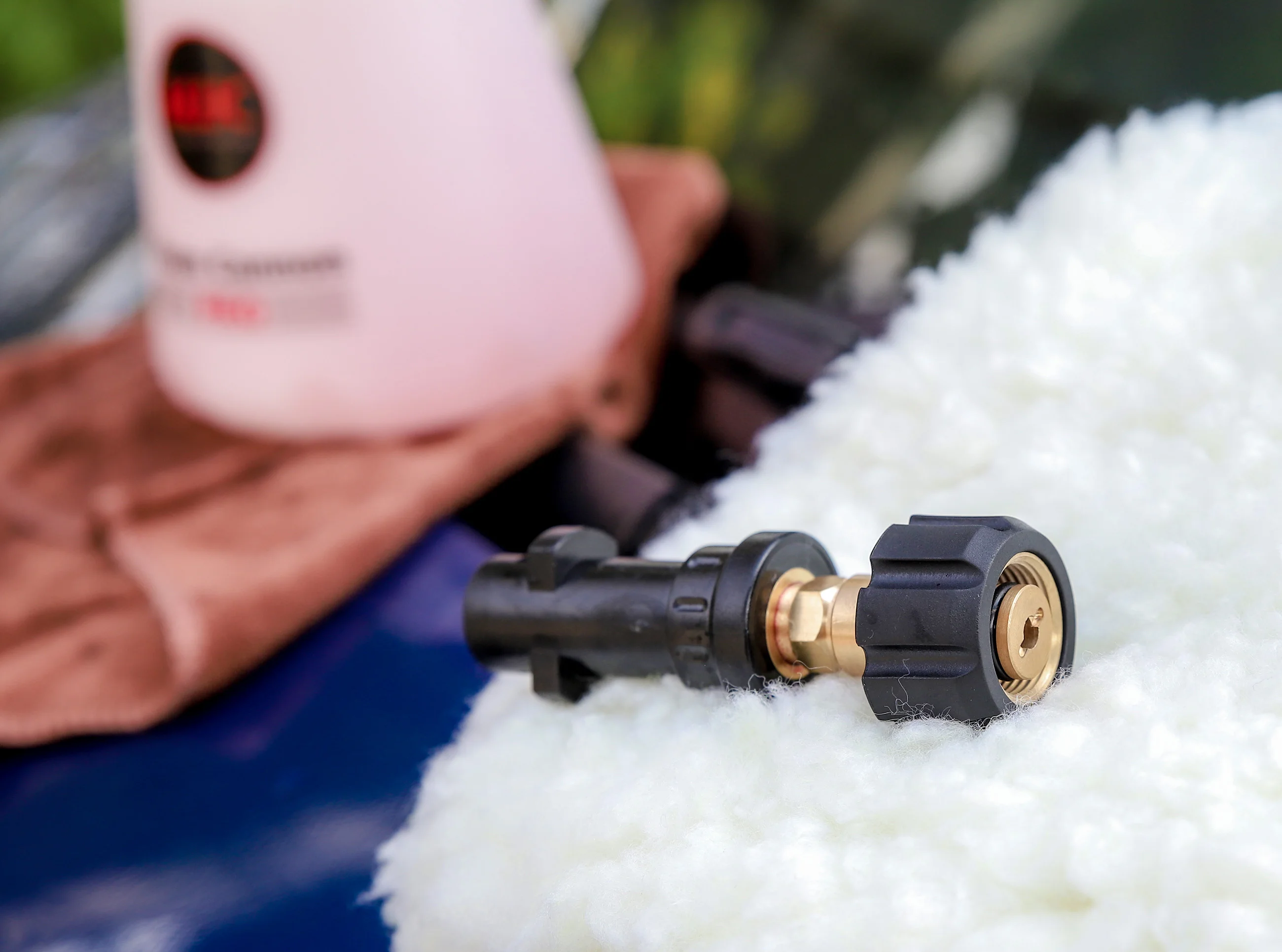 MJJC пенопластовая пушка S и Pro коннектор для моек высокого давления Karcher серии K |