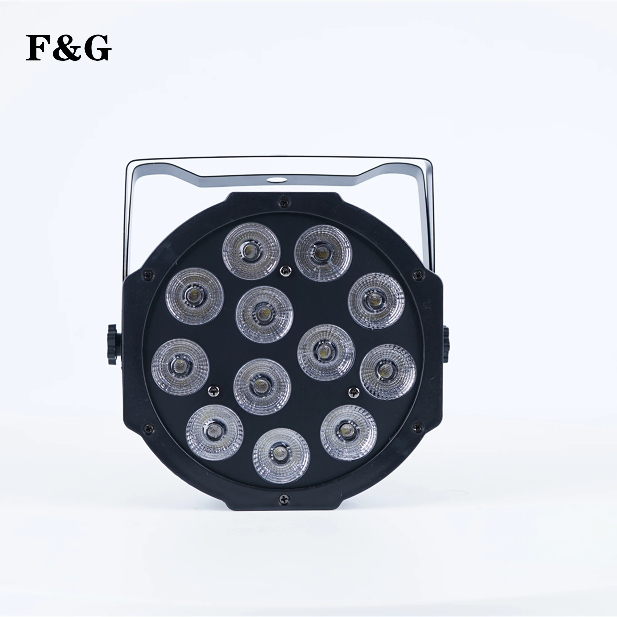 

12X12W Led Par Light Rgbw Disco Wash Light Equipment 8 Channels Dmx 512 Led Uplights Strobe Stage Lighting Effect Light