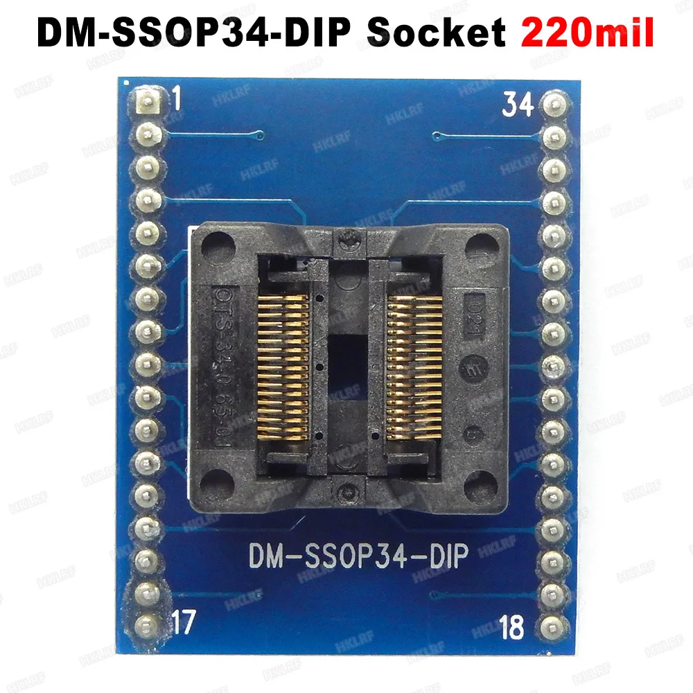 Универсальный переходник с интегральной схемой SSOP34 на DIP34 / SSOP28 к DIP28 SSOP20 DIP20 SSOP16