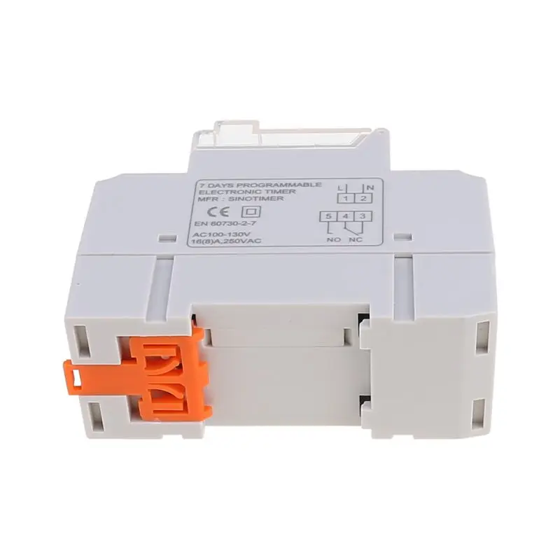 12V/24V/110V/220V din-рейку переключатель таймера электронный Еженедельник 7 дней 24 часа