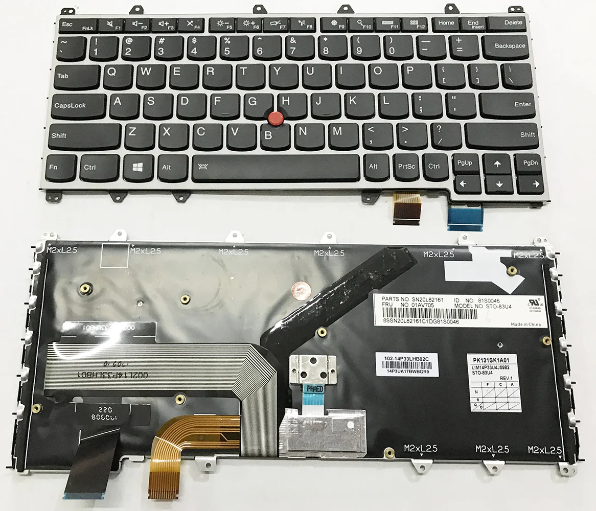 us new for lenovo thinkpad yoga 260 layout keyboard backlit 370 x380 yoga yoga s1 4th 01hw575 01hw615 01hx100 01hw655 free global shipping