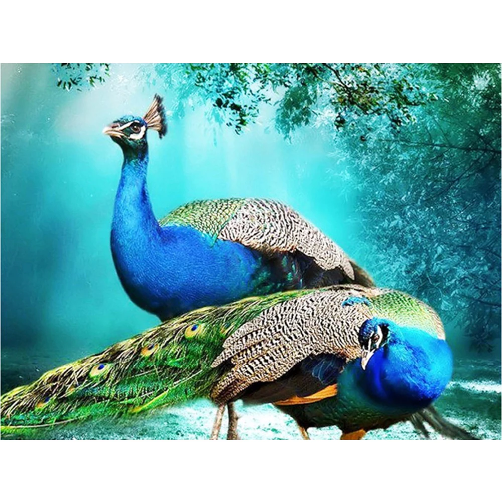 

Полноразмерная квадратная/круглая 5D алмазная живопись своими руками животные 3D искусственная Стразы мозаичное украшение CV278