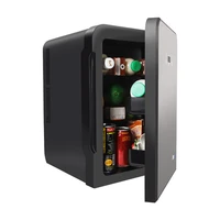 10 mini car fridge touch screen display intelligent temperature control preservation cosmetic freezer cooler heater 100v 240v