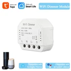 Умный светодиодный светильник Tuya, модуль беспроводного управления, WiFi светильник, диммер, совместимый с Alexa Google Home Smart DIY Breaker