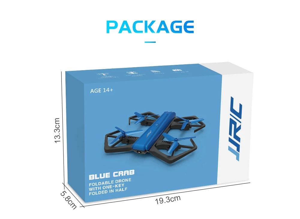 JJRC H43WH H43 складной Дрон 6 оси мини Дрон WI-FI FPV HD Камера Квадрокоптер с дистанционным управлением с удержания высоты G-sensor радиоуправляемого вертолета vs H37