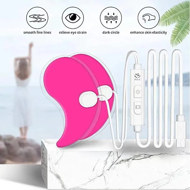 

Mini Smart Eye Patch Massager Relieving Eye Fatigue Massager Beauty Eye Patch Wrinkle Reduction Fatigue Relief Beauty Tools