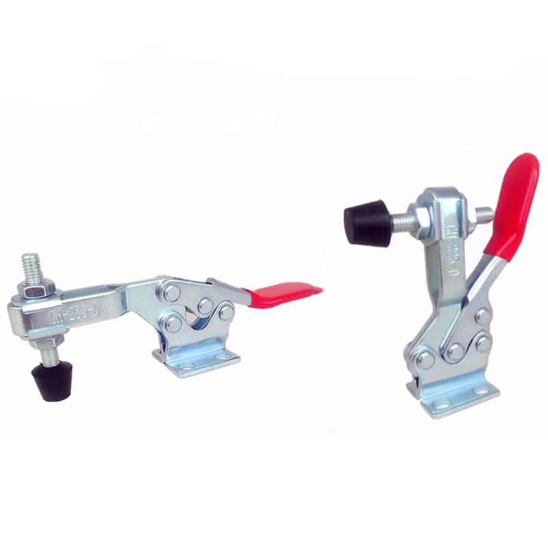 1 шт. GH-225D 227 кг 500Lbs Holding Ёмкость Quick Release зажимные зажимы горизонтальный нажмите и
