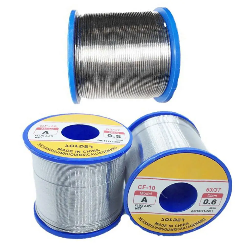 

400g 0.5/0.6/0.8mm Low Temperature Solder Tin Wire Tin Lead Tin Wire Melt Rosin Desoldering Pump Soldering Welding Tool