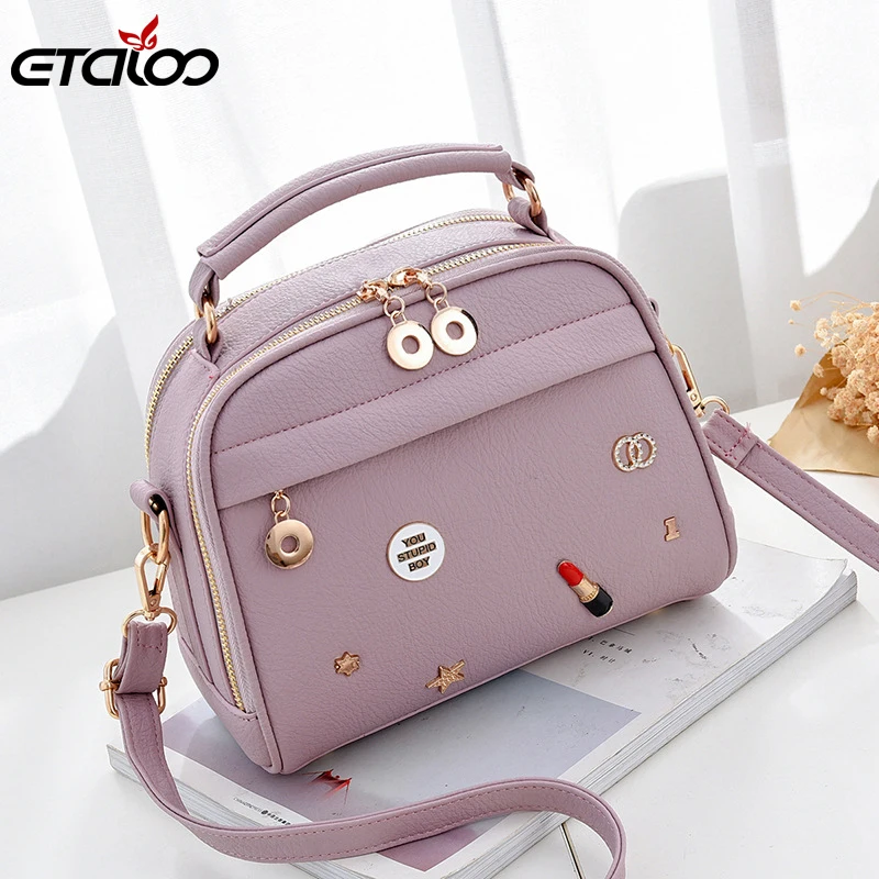 Женская сумка новинка 2019 женская модная маленькая мессенджер на плечо|bag ladies|fashion