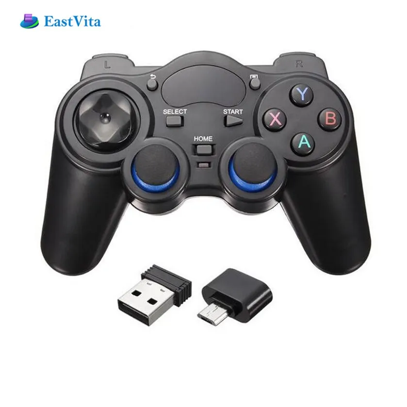 Беспроводной игровой контроллер Eas tV ita 2 4 ГГц геймпад джойстик с USB РЧ-приемником
