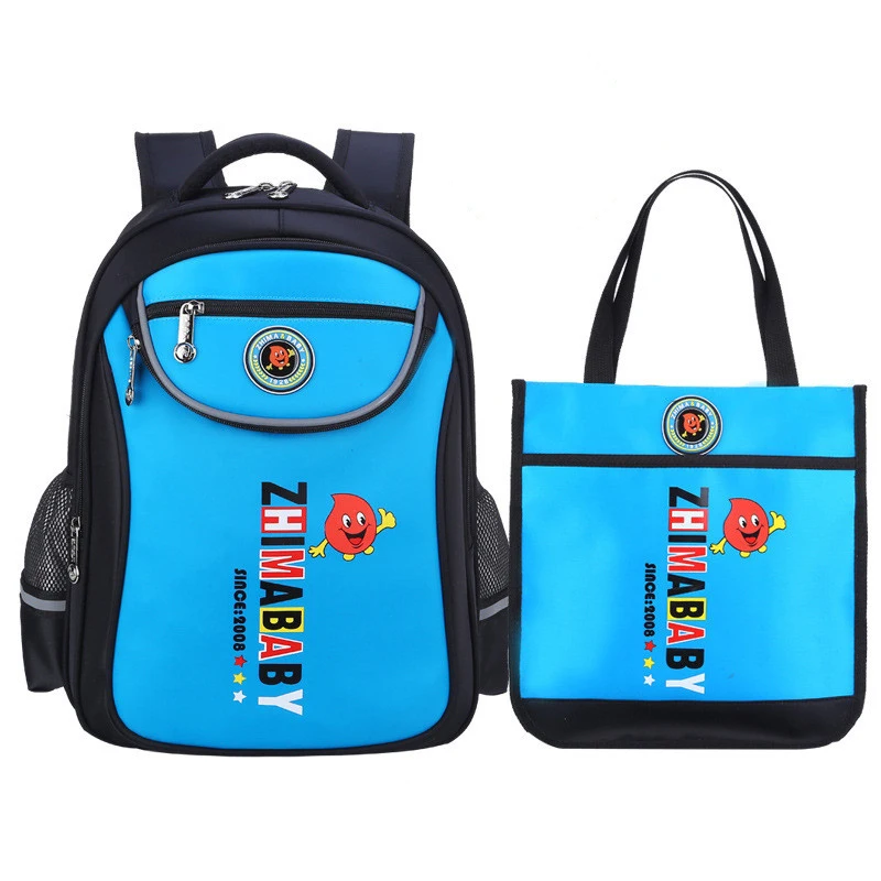 set 2pcs kids cartoon waterproof School Bags backpack for boys girls student boys school bags bookbag Satchel Mochila Infantil