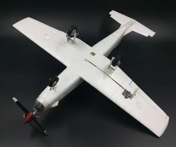Flyfly 550 мм PC9 Мини RC самолет для хобби белый комплект бесплатная