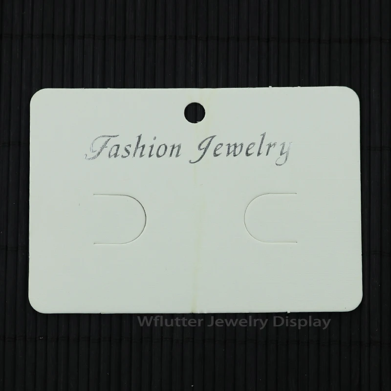 

50pcs 6.5*9.5 White Paper Square Hair Clip Packaging Card Headwear Packing Card Jewelry Holder Girl Hair Rope Display Organizer