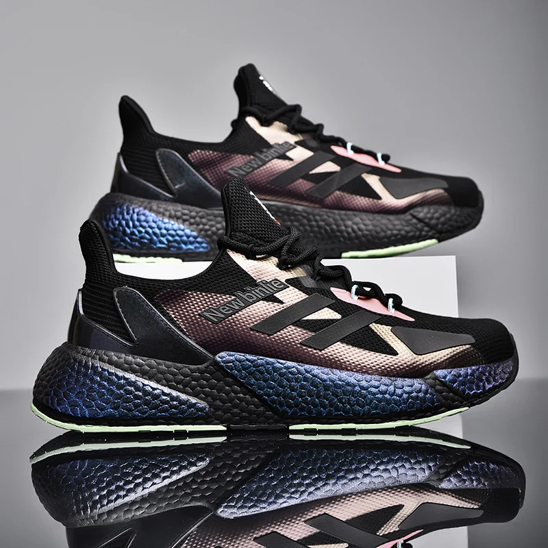 

New Most Popular Style Men Running Shoes Outdoor Walking Sneakers Comfortable Athletic Shoes Men For Sport