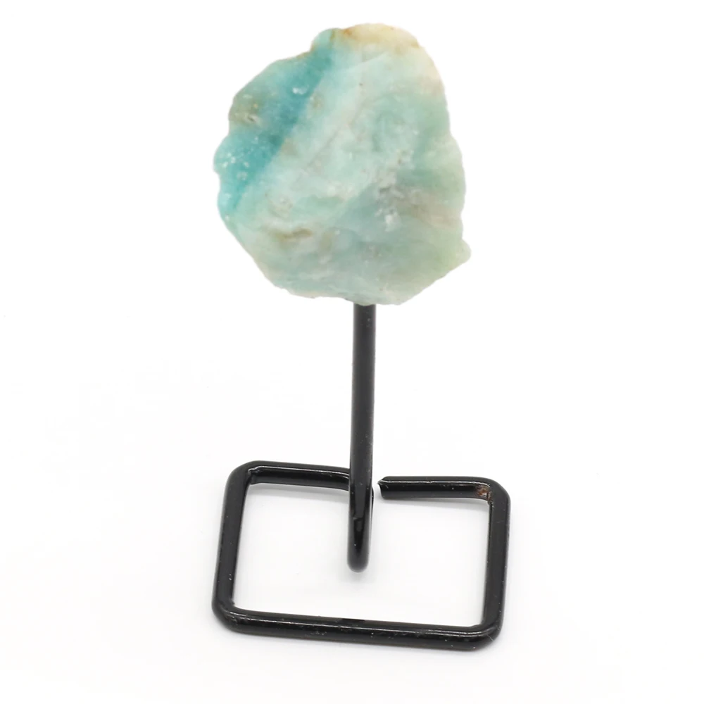 

Small Ornaments Natural Stone Amazonite Irregular Home Furnishings for Decorating Bedroom Study Kitchen Bathroom Balcony Etc