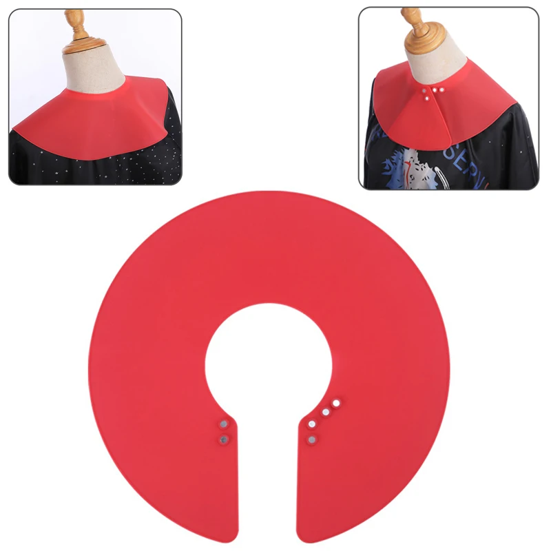 

Прозрачный нагрудник для волос, инструмент для парикмахерской, наплечник для стрижки, Шейная шаль, аксессуары для салона красоты